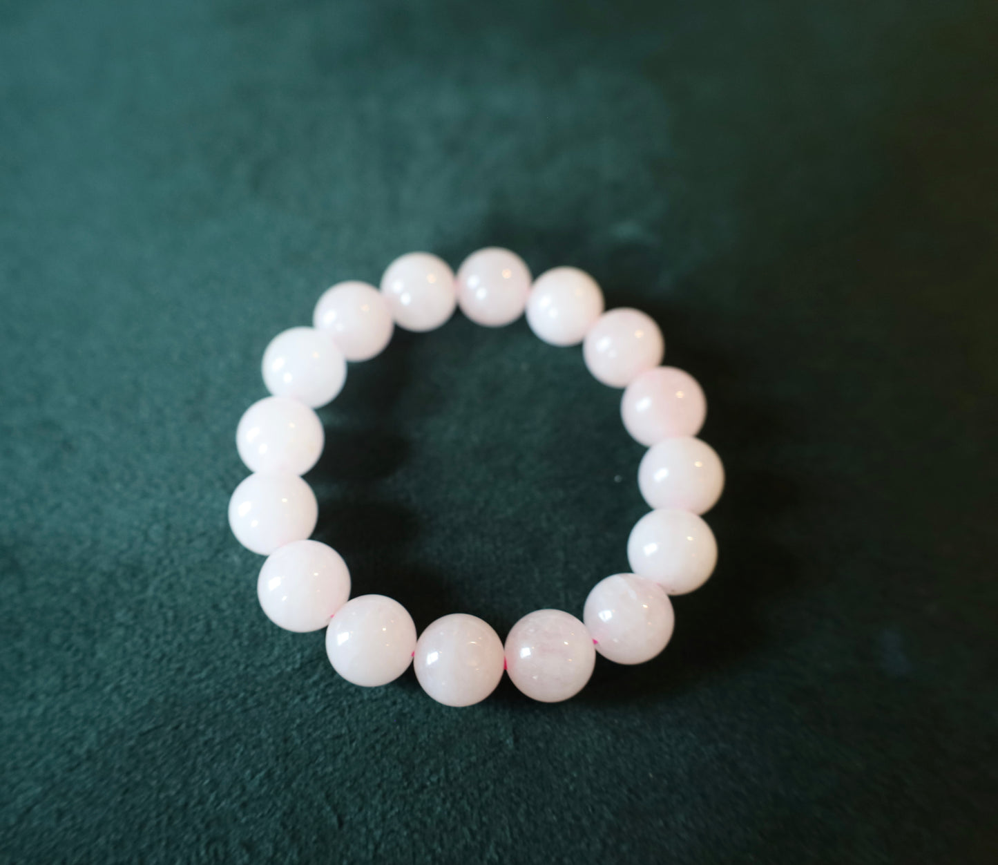 Opalescent Rose Quartz Bracelet – Bold & Subtle Charm