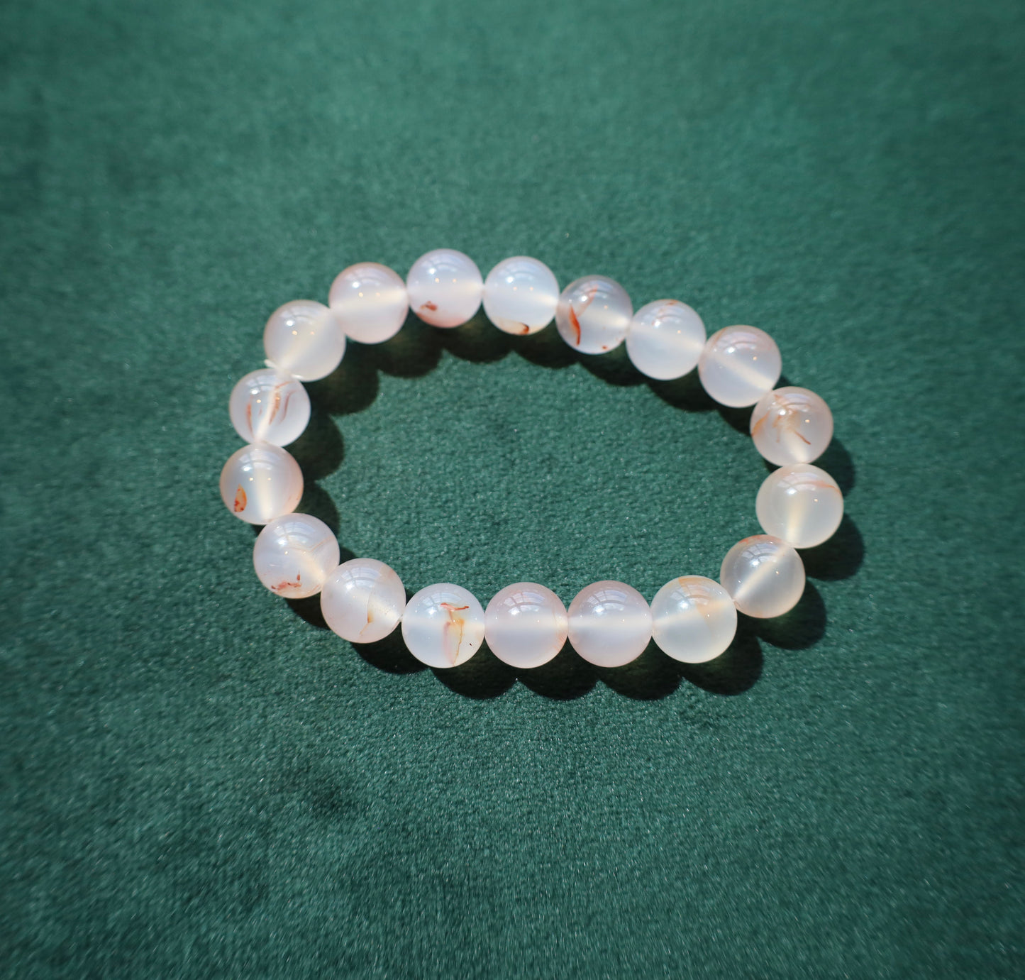 Pure Essence Nanhong Agate Bracelet – Harmony & Strength