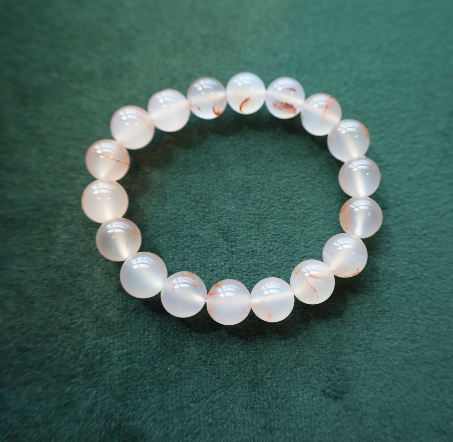 Pure Essence Nanhong Agate Bracelet – Harmony & Strength