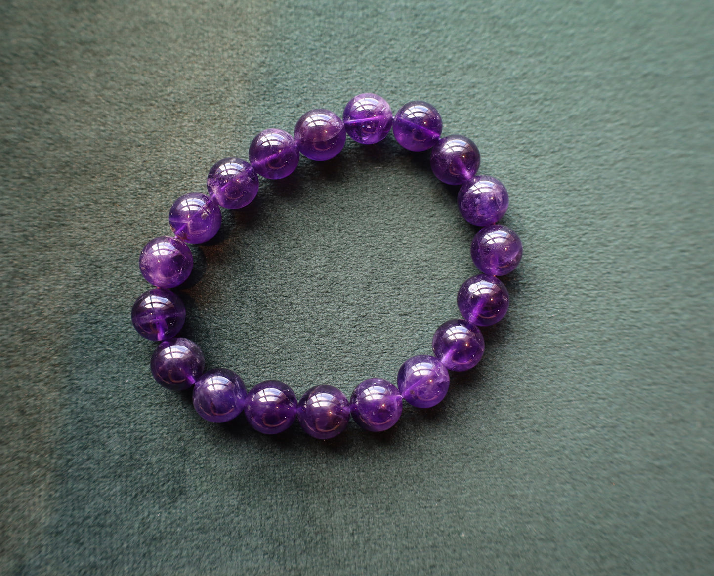 Deep Tranquility Amethyst Bracelet – Balance & Protection