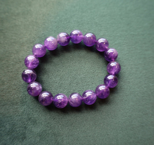 Bold Amethyst Statement Bracelet – Strength & Serenity