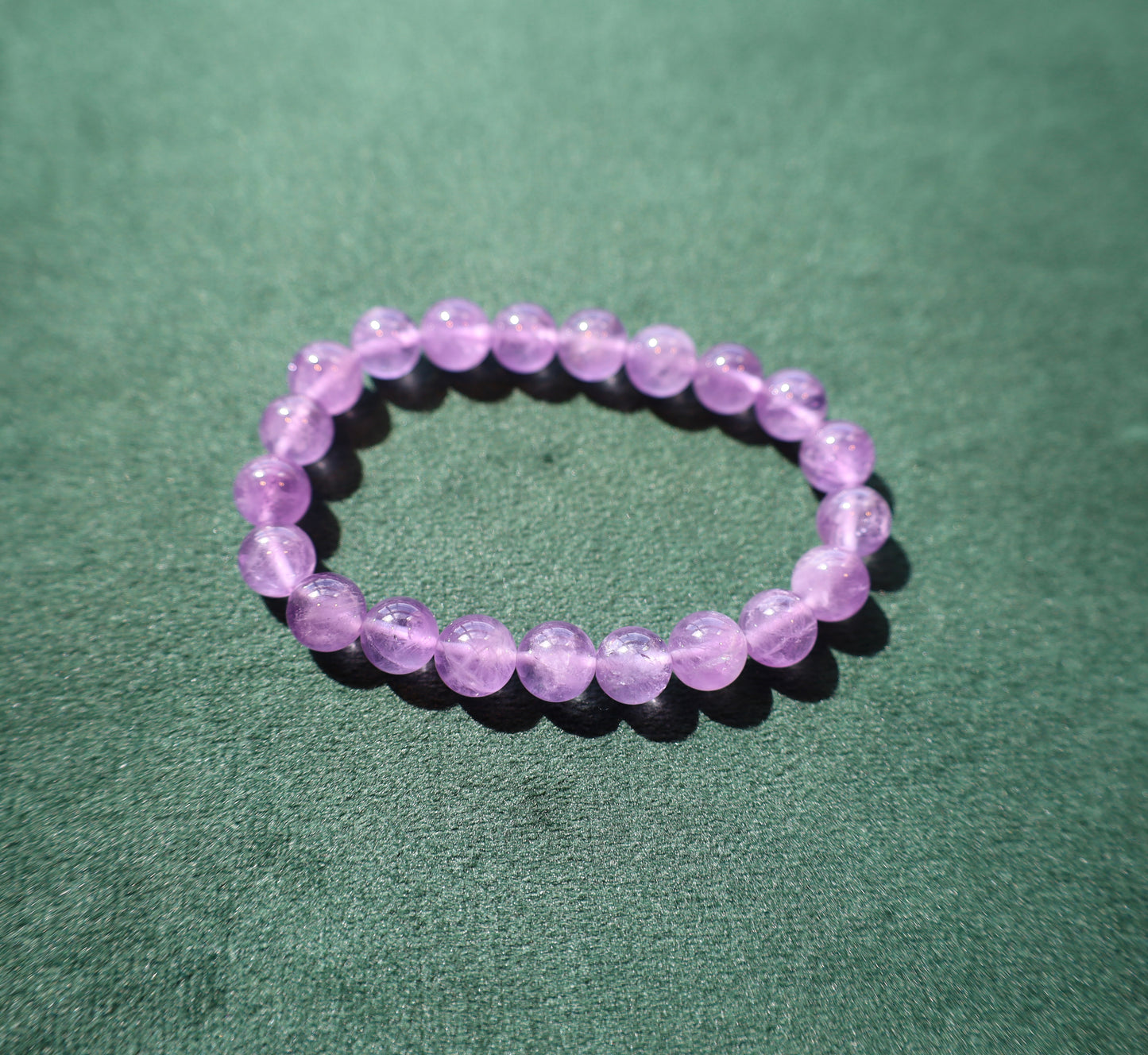 Lavender Serenity Amethyst Bracelet – Soft Tranquility