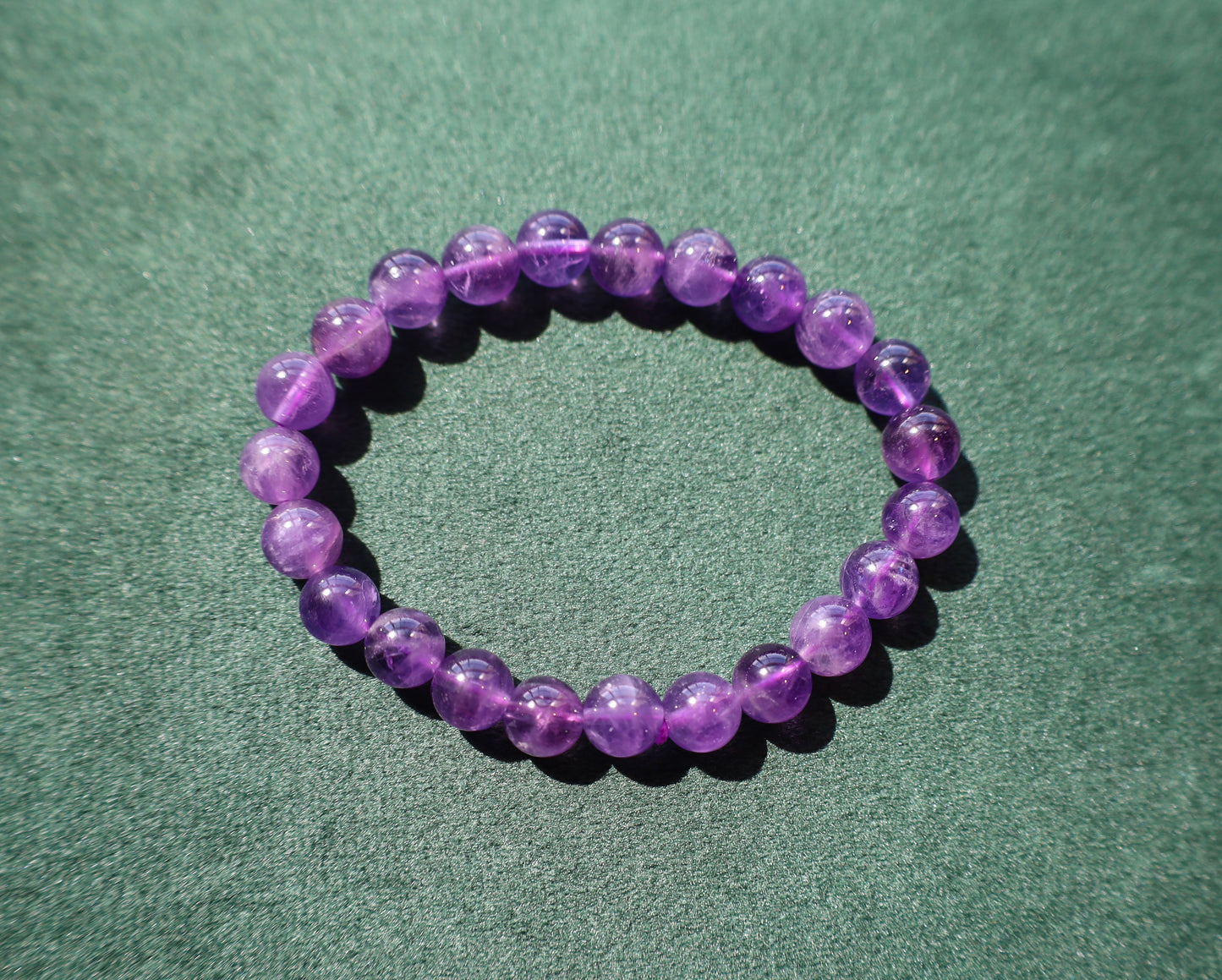 Crystal Clarity Amethyst Bracelet – Tranquil Elegance