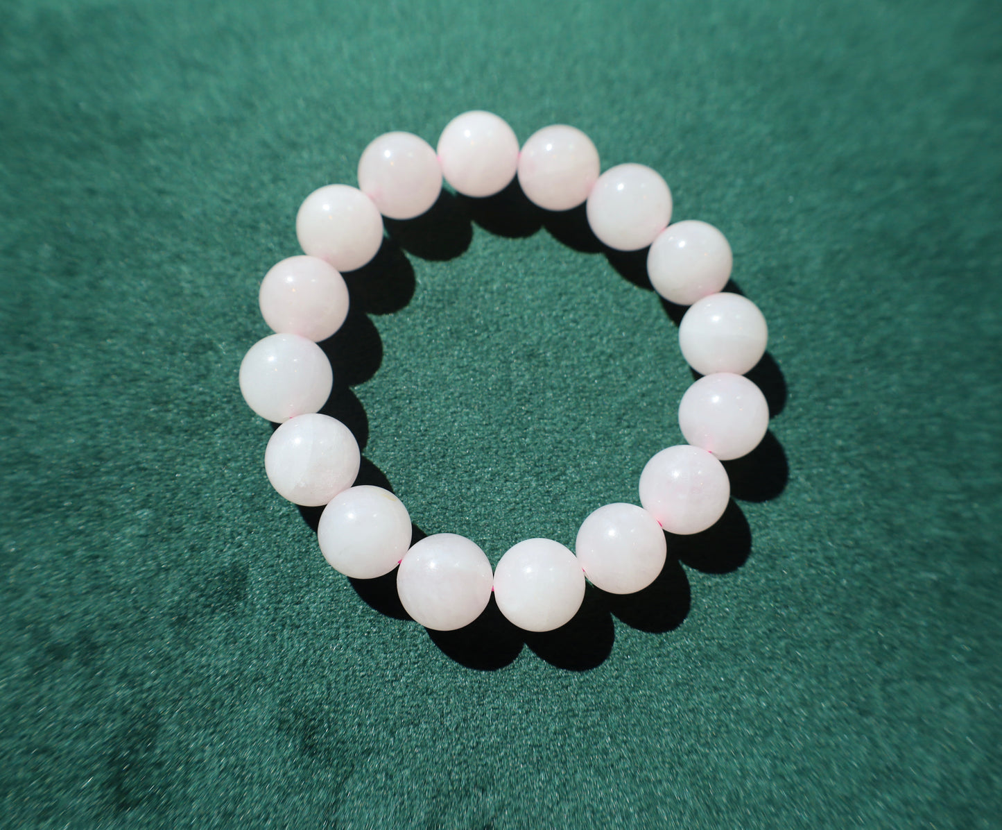 Opalescent Rose Quartz Bracelet – Bold & Subtle Charm