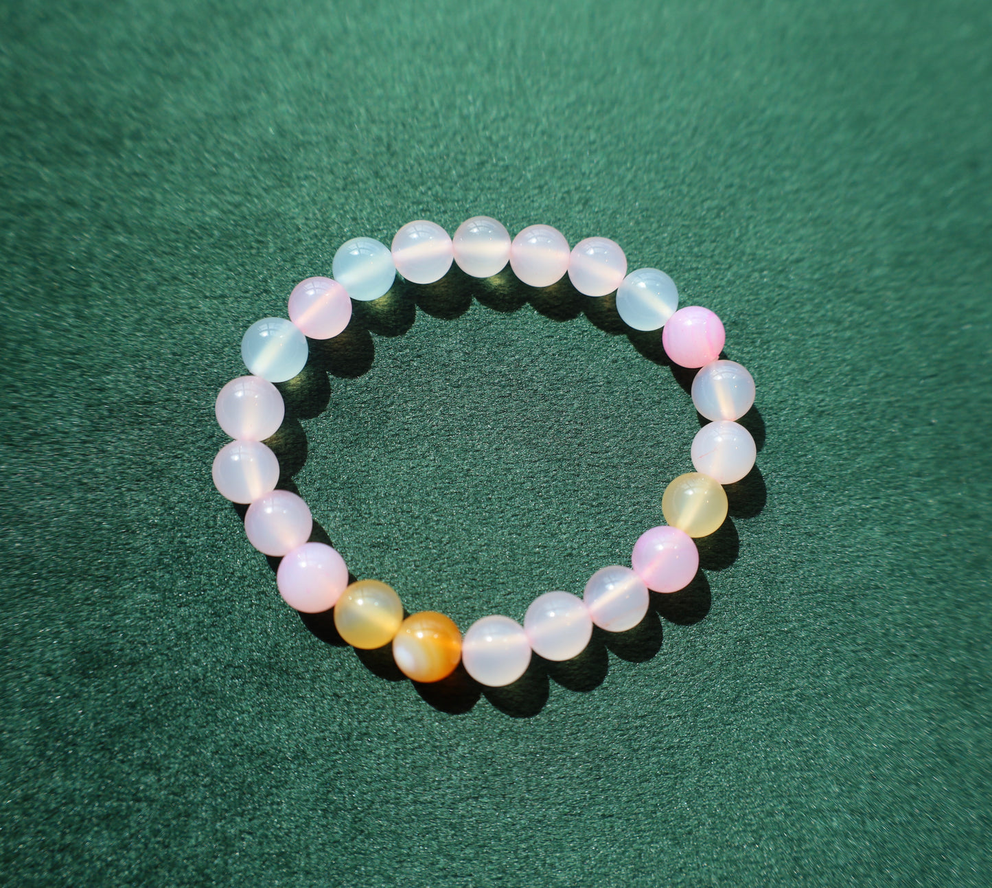 Sweet Dreams Candy Agate Bracelet