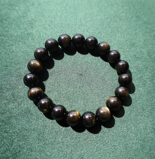 Golden Obsidian Bracelet